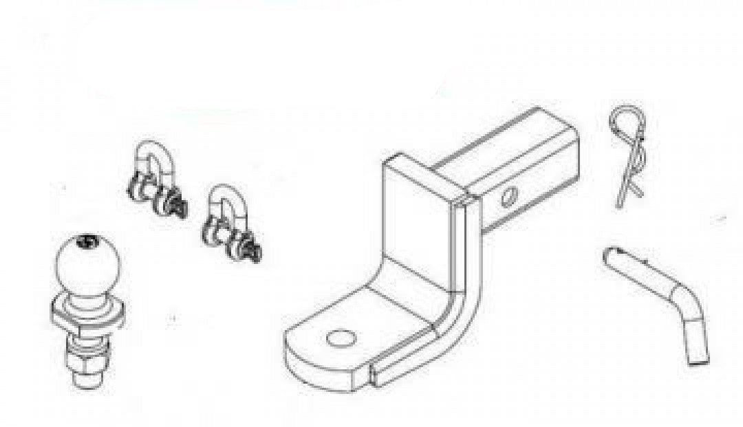 Trailboss - Towbar Suited For Rover Discovery SUV 5 5D (2016 Onwards)