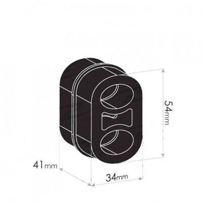 Exhaust Rubber - To Suit Holden