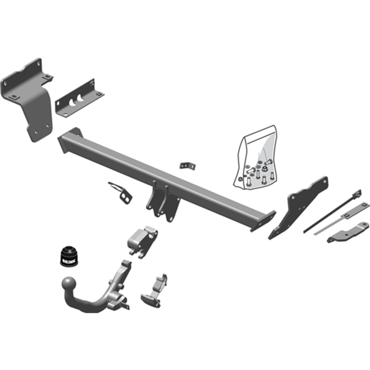 BRINK - Nissan Dualis (2007 - 2013) European Towbar