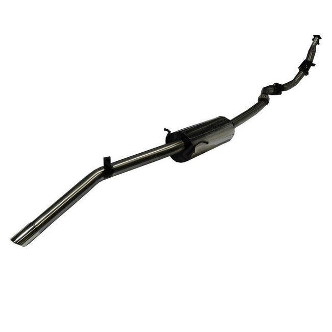 Manta | 3″ Turbo Back Exhaust System Without Cat with Muffler | Nissan Navara D22 3.0L Turbo Diesel Ute 2000–2006