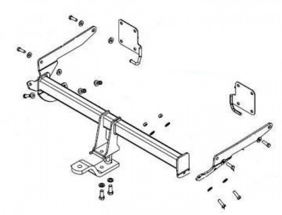 Trailboss - Towbar Suited For Mazda 3 Sedan BM (2013 Onwards)