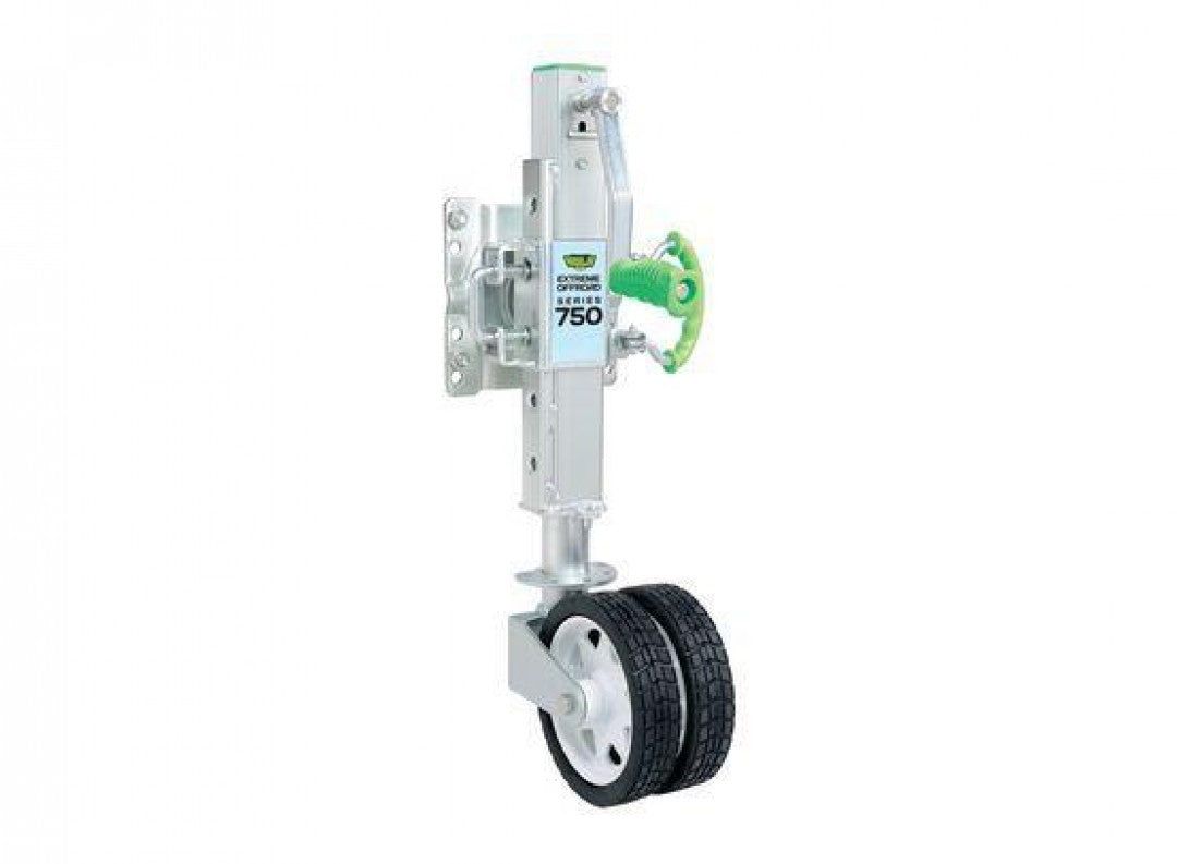 Hulk 4X4 - OFF-ROAD JOCKEY WHEEL 750kg RATED ADJUSTABLE HEIGHT DUAL