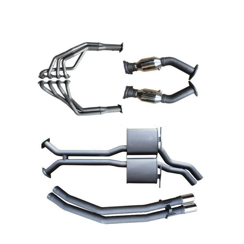 Manta | Dual 2.5″ Full System with Extractors Muffler/Tailpipe | Holden Commodore VU VY VZ V8 Ute 2000–2007