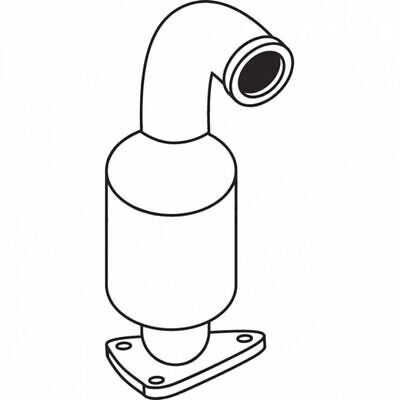 Standard Catalytic Converter - Holden Cruze JG (2009 - 2010) Sedan (2.0L) (Manifold CAT)