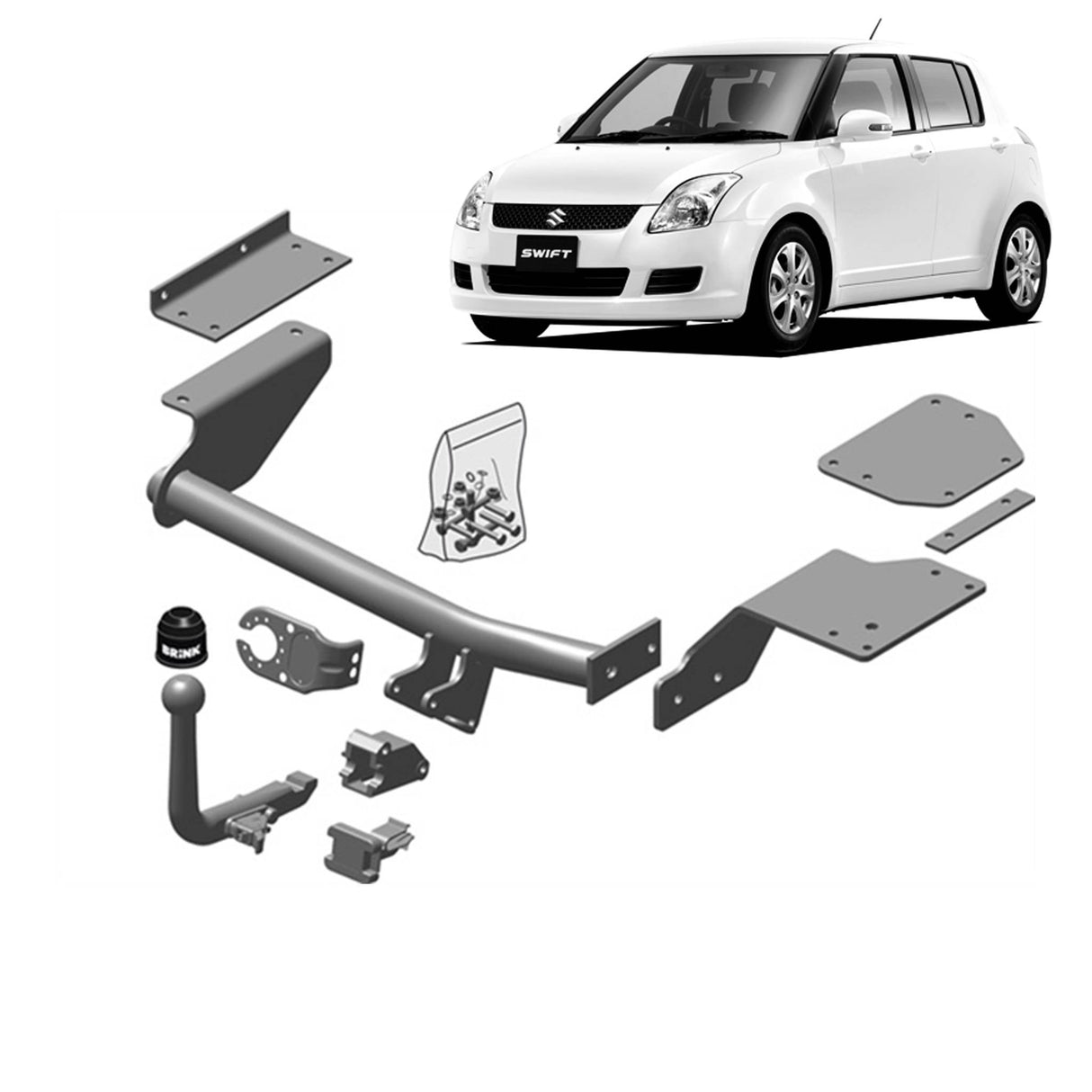 BRINK - Suzuki Swift (2005 - 2010) European Towbar