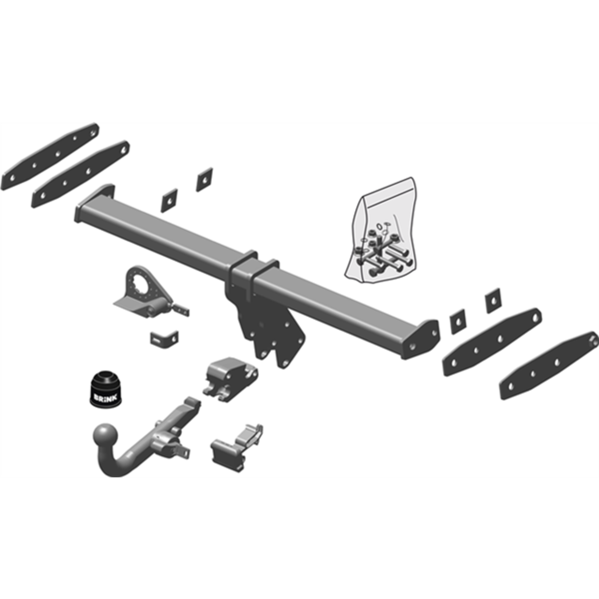 Brink - Volvo XC60 (2008 - on) European Towbar