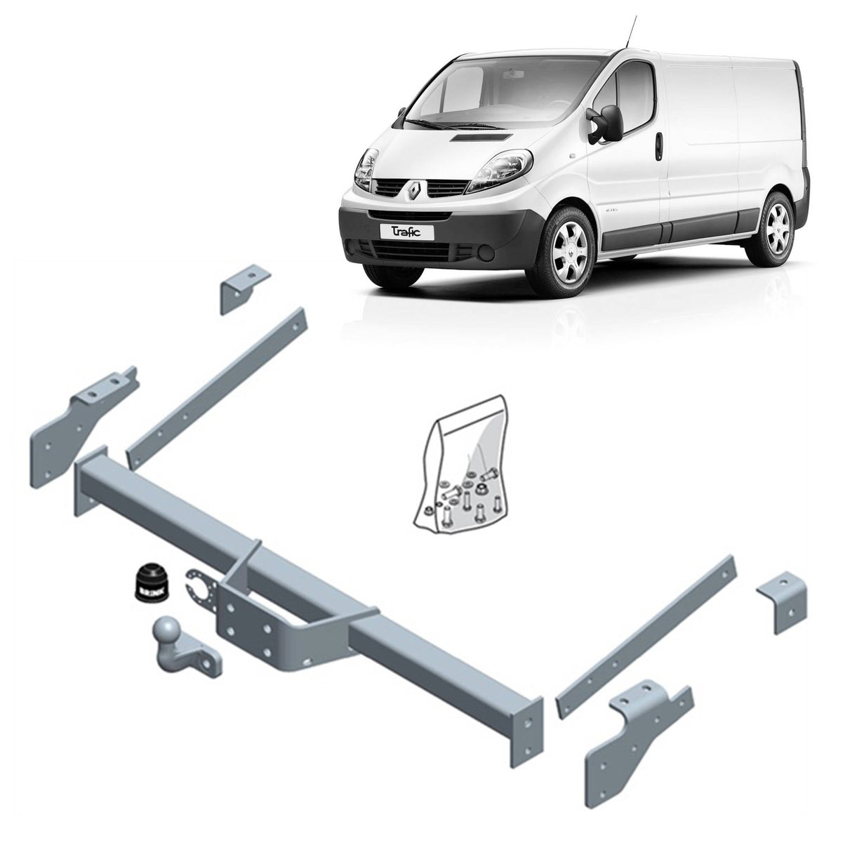 BRINK - Renault Trafic (2001 - 2014) European Towbar