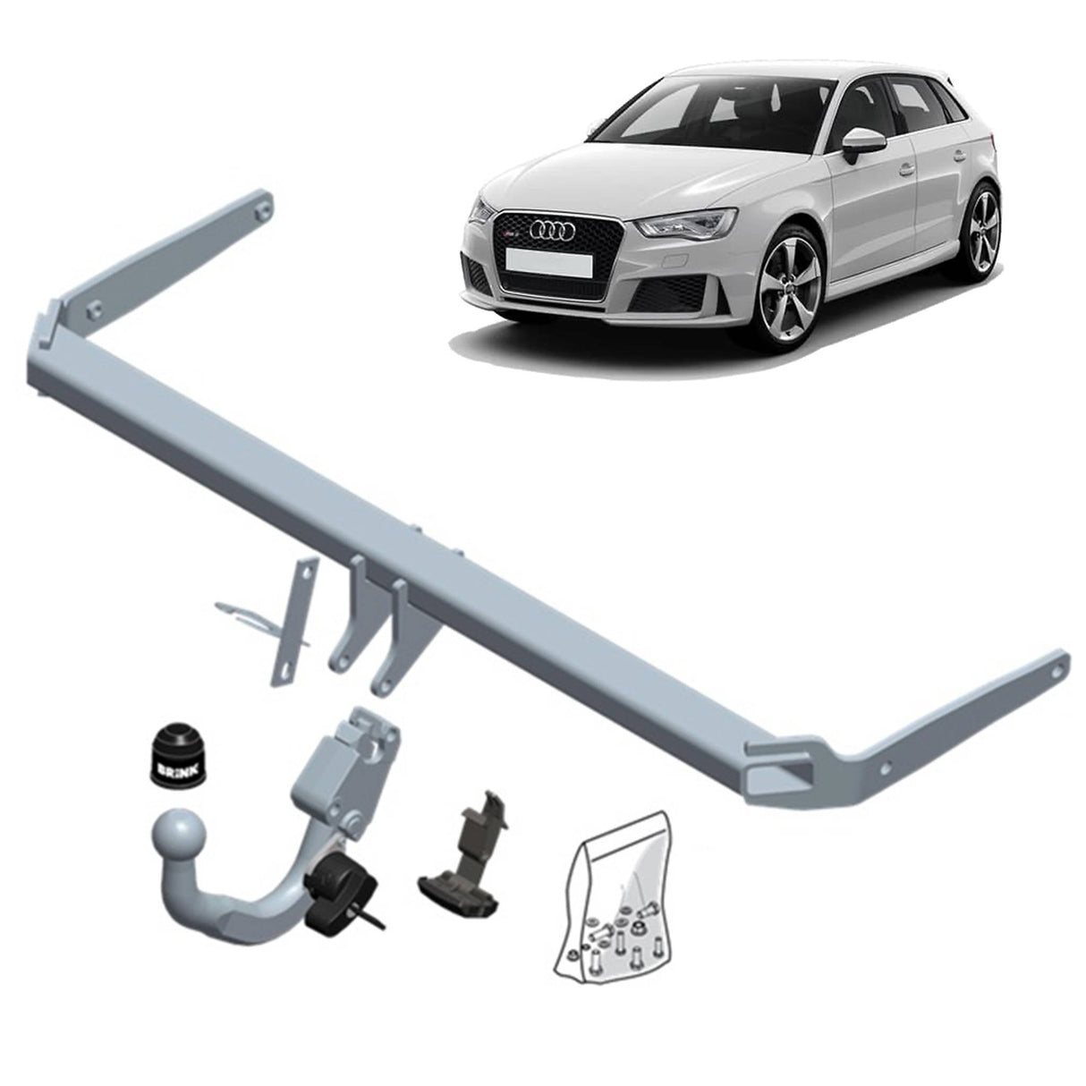 BRINK - Audi RS3 (2012 - 2016), Audi A3 (2012 - 2016) European Towbar
