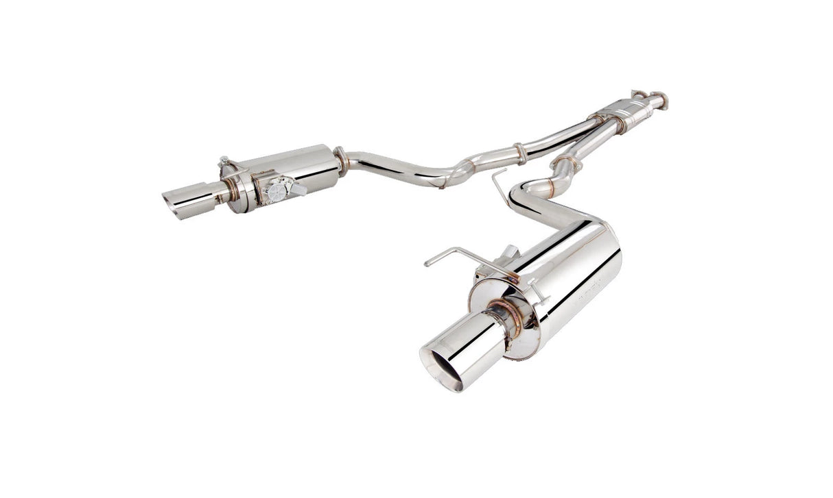 XForce - FORD MUSTANG FM GT FASTBACK COYOTE 5.0L (08/2014-07/2017) 3″ stainless steel Cat-Back System
