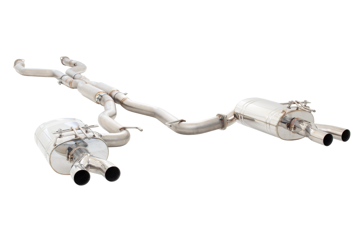 XForce - HOLDEN, MALOO, GEN F 2013-2017, Stainless Steel 3″ Twin Back System