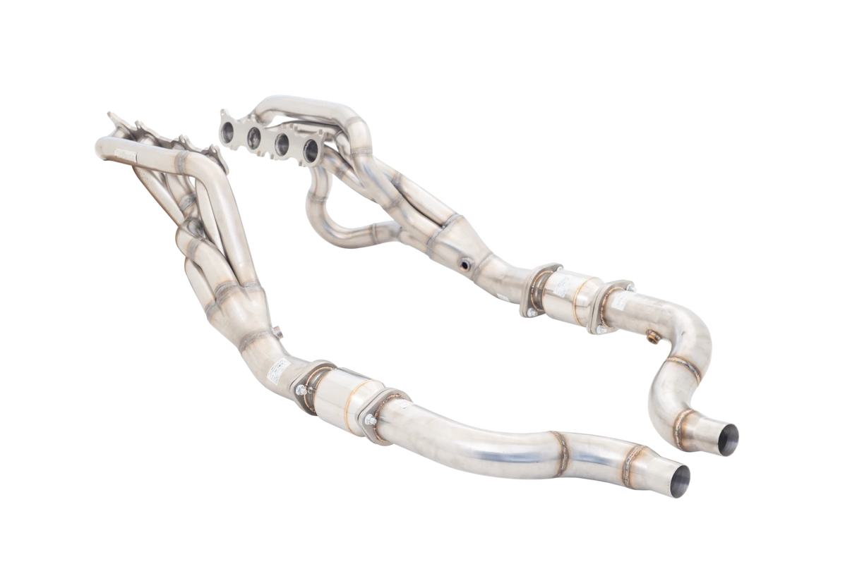 XFORCE - FORD MUSTANG FN GT FASTBACK COYOTE 5.0L (07/2017-on) 1″7/8 Stainless Header and 3″ Metallic Cats