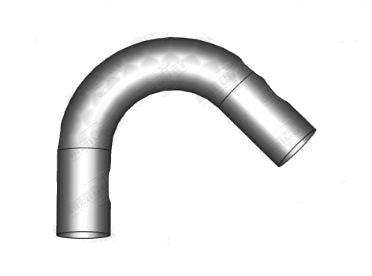 Mercury - 2.1/2" (63.50mm) 135 DEG. S409 MANDREL BEND 1.7D