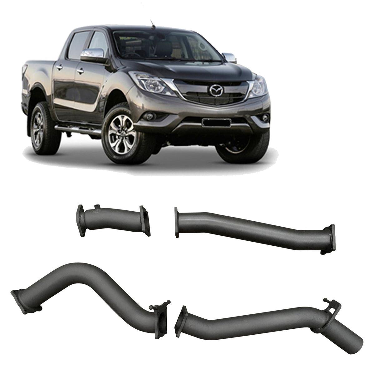 Redback Extreme Duty - Mazda BT-50 (2016 - 2020) Performance Exhaust