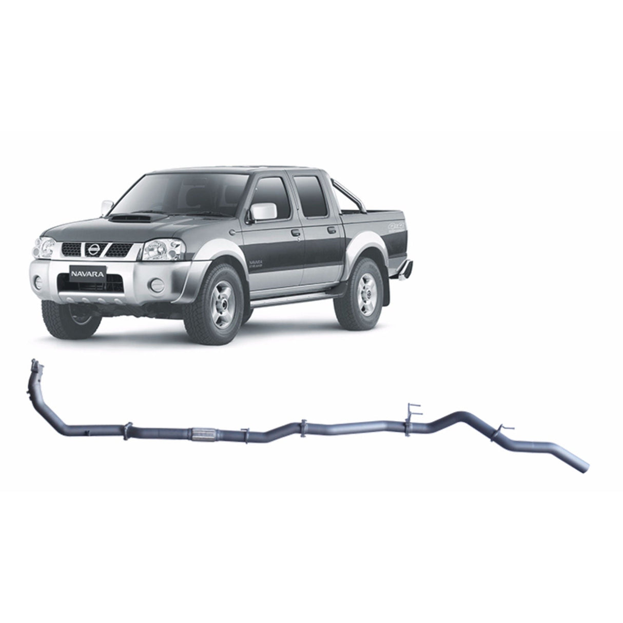 Redback Extreme Duty - Nissan Navara D22 (2007 - 2015) 2.5L Performance Exhaust