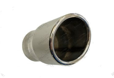 Mercury - 2.1/2" x 3" x 5" SINGLE WALL ROLLED ANGLE CUT TIP