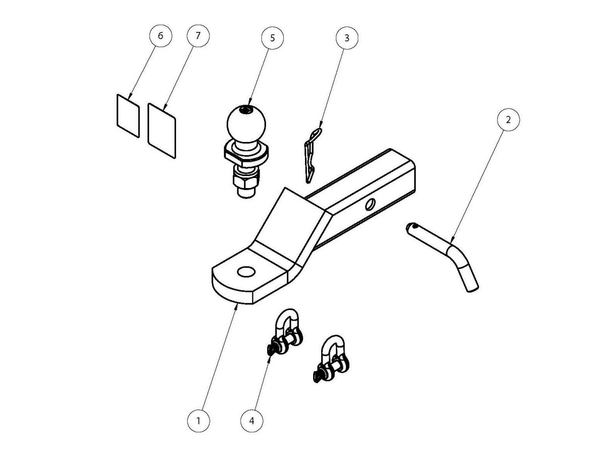 Hayman Reese - Towbar To Suit FORD ENDURA CL4 TBM KIT CA SUV 10/2018 On