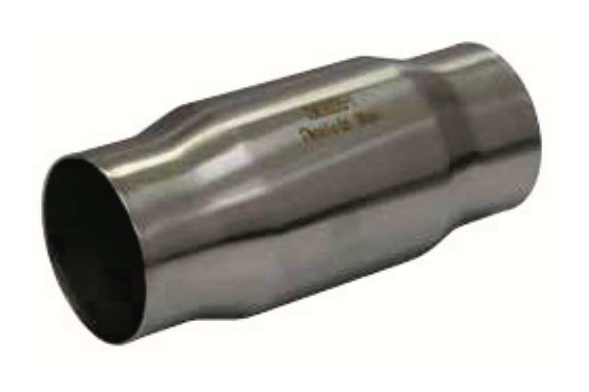 Mercury - 2" x 8" S/S ROUND METAL BULLET CAT EURO4 200CPI