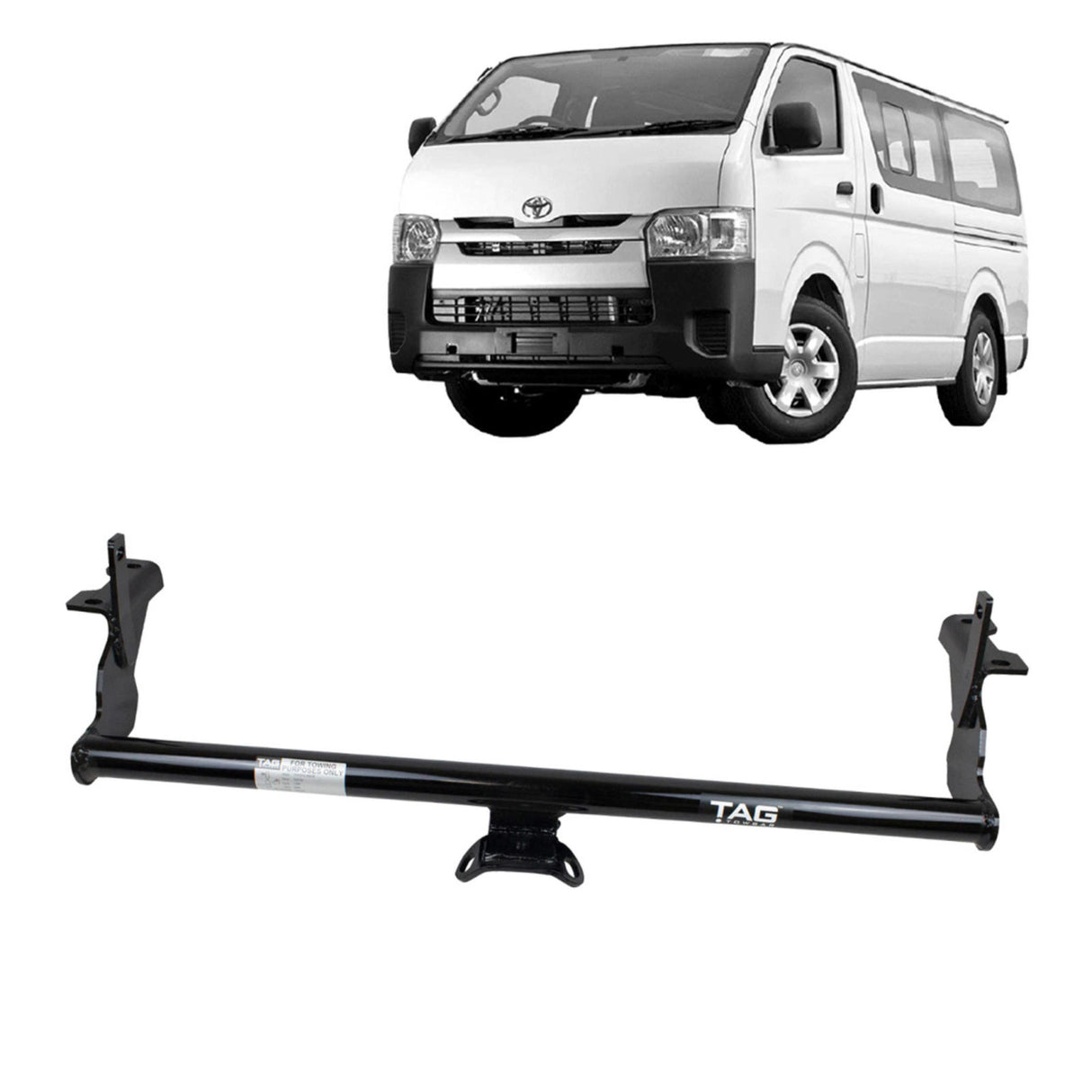 TAG | Standard Duty Towbar | Toyota Hiace Van LWB 200 Series 2005–2019 | T2T131
