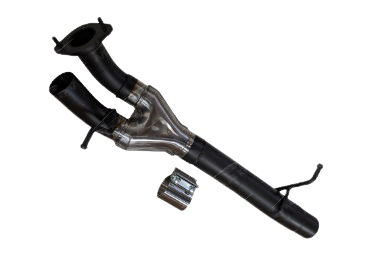 Outlaw 4x4 - Volkswagen Amarok W580X V6 2021-22 Muffler Delete Kit