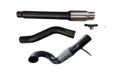 Outlaw 4x4 - VW GOLF MK7/ MK7.5 2018-2021 3.5" 409 STAINLESS STEEL DUMP PIPE KIT