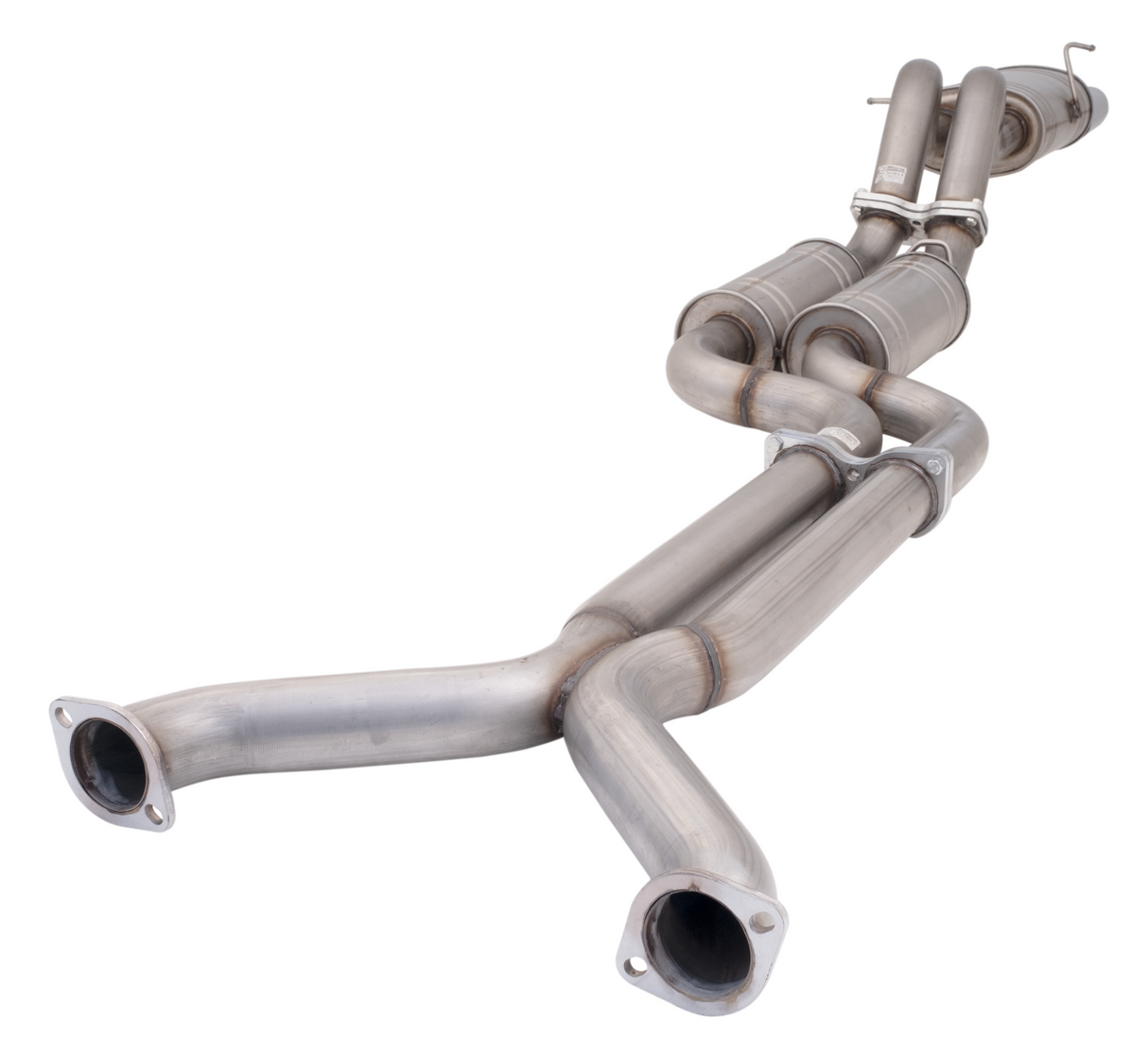 XForce - FORD GS, PURSUIT FG UTE SUPERCHARGED 5.0L (2010-2014) Twin 3" stainless steel Cat-Back System