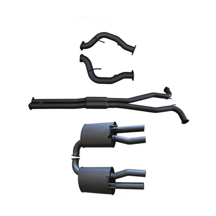 Manta | Twin 3″ Cat Back Exhaust System with Muffler/Muffler | HSV Maloo V8 Ute 2013–2017