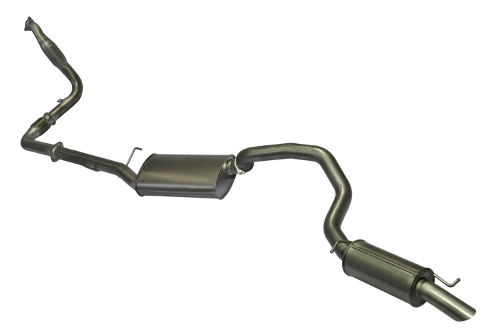 Manta | 3″ Turbo Back Exhaust with Cat | Mitsubishi Pajero NS NT NW NX 3.2L Wagon 2006–2016