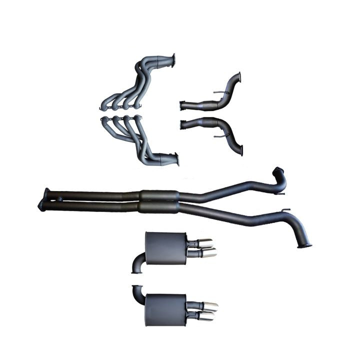 Manta | Twin 3″ Full Exhaust System with 1 7/8″ Extractors | Holden Commodore VF V8 Sedan Wagon 2013–2017