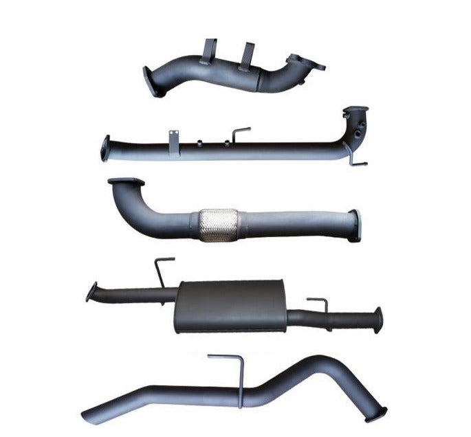 Manta | 3″ DPF & Cat Replacement Exhaust with Rear Tailpipe | Nissan Navara D40 2.5L Turbo Diesel Auto Spain Build Ute 2007–2015