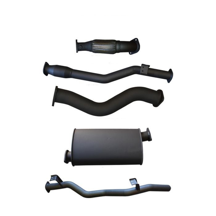 Manta | 3″ Turbo Back Exhaust with Cat & Muffler | Toyota Landcruiser VDJ79 V8 Dual Cab Ute 2012–2016