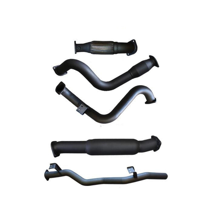 Manta | 3″ Turbo Back Exhaust with Cat & Hotdog | Toyota Landcruiser VDJ78 V8 Troop Carrier 2007–2016