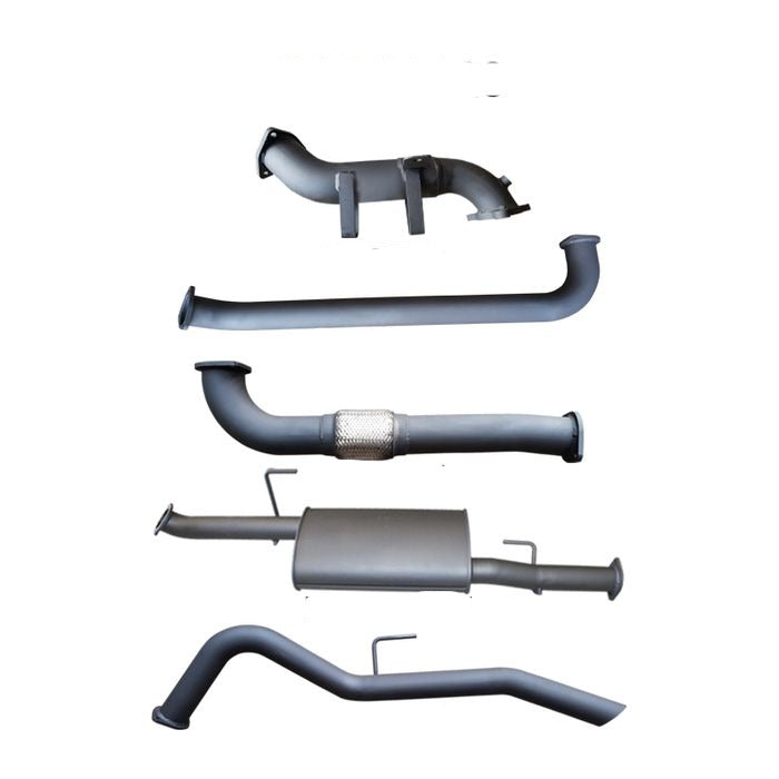 Manta | 3″ Turbo Back Exhaust System Without Cat & Rear Tailpipe | Nissan Navara D40 2.5L Turbo Diesel Spain Build Ute 2007–2015