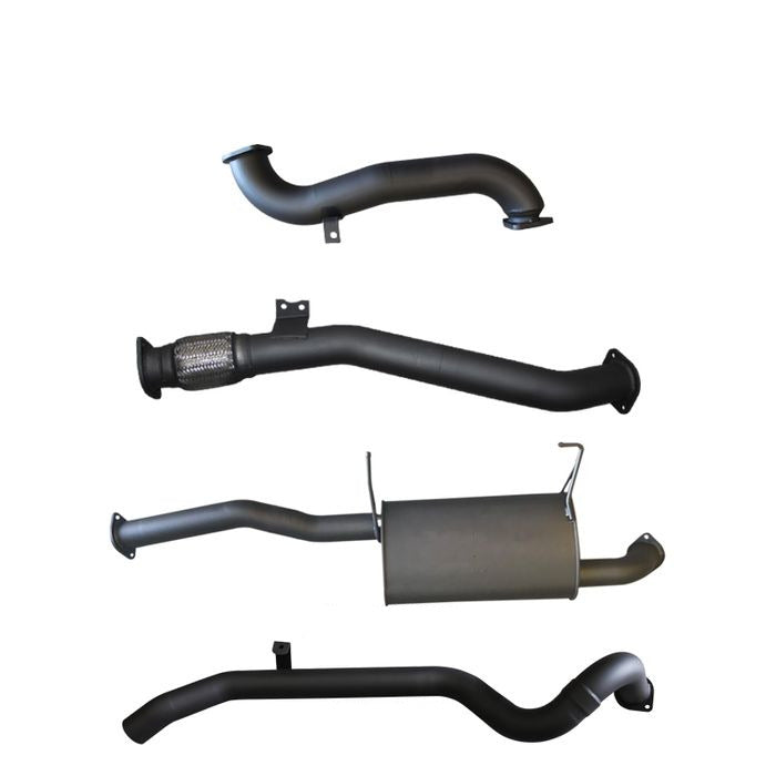 Manta | 3″ Turbo Back Exhaust without Cat Muffler | Nissan Patrol GU 3.0L Turbo Diesel Ute 2008–2017