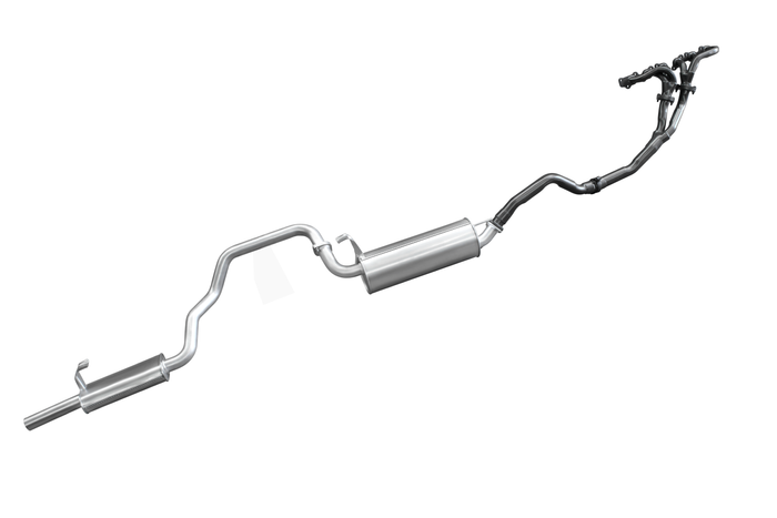 Manta | 2.5″ Full Exhaust System with Extractors & Twin Mufflers | Toyota LandCruiser FZJ105 4.5L Wagon 1998–2007