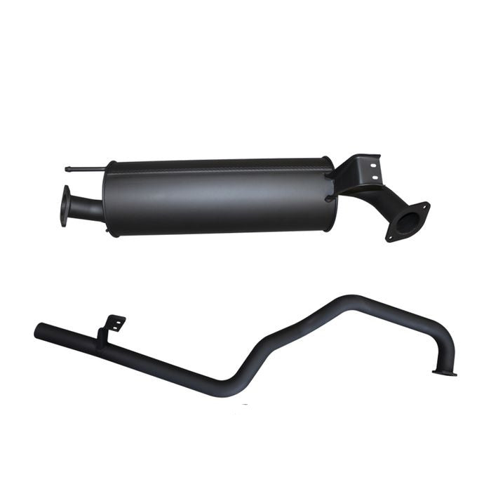 Manta | 2.5″ Exhaust System from Extractors Back with Muffler/Tailpipe | Toyota LandCruiser FZJ105 4.5L Wagon 1998–2007