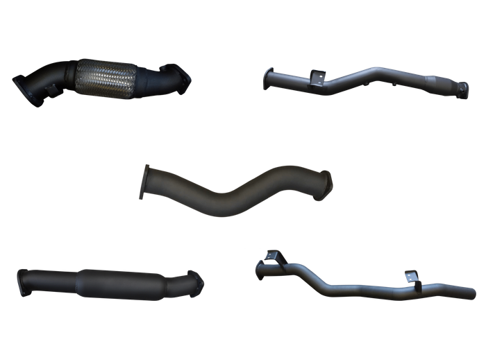 Manta | 3″ Turbo Back Exhaust With Cat & Hotdog | Toyota Landcruiser VDJ79 V8 Ute 2016–2025 (DPF Models)