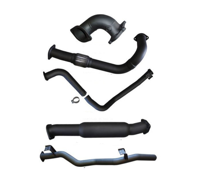 Manta | 3″ Turbo Back Exhaust with Hotdog | Toyota LandCruiser HDJ78 4.2L Turbo Diesel Troop Carrier 2001–2006