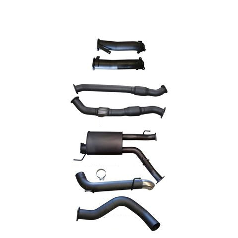 Manta | 3″ Turbo Back with Cats & Muffler, 4″ Exit | Toyota Landcruiser VDJ200 4.5L V8 Diesel Wagon 2007–2015