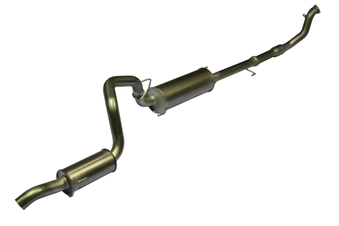 Manta | 3″ Turbo Back Exhaust System with Cat | Toyota Prado KDJ120, KDJ150 3.0L D4D Wagon 2007–2015