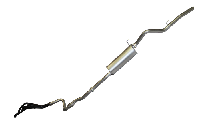 Manta | 2.5″ Full Exhaust System with Extractors | Toyota Hilux LN167 5L 3.0L Diesel Ute 1997–2005
