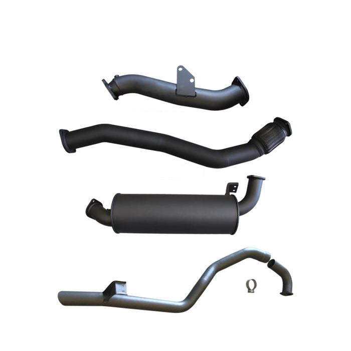 Manta | 3″ Turbo Back Exhaust System with Muffler | Toyota Landcruiser HZJ105 Wagon 4.2L 1HZ DTS Turbo 1998–2007