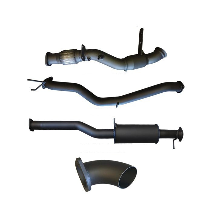 Manta | 3in Turbo Back Exhaust with Sports Muffler Standard Exit | Volkswagen Amarok 2.0L Bi-Turbo Ute 2012–2022 (Later Model)