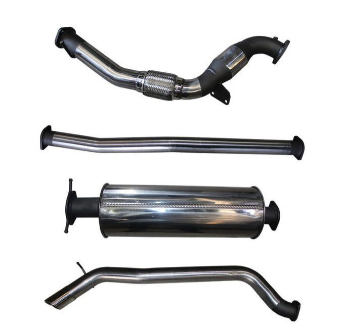 Manta | 3″ Turbo Back Exhaust System with Cat | Ford Ranger PX 3.2L CRD Ute 2011–2015