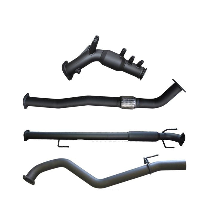 Manta | 3″ Turbo Back Exhaust System with Hotdog & Cat | Toyota Hilux GUN126R 2.8L D4D Ute 2015–2025