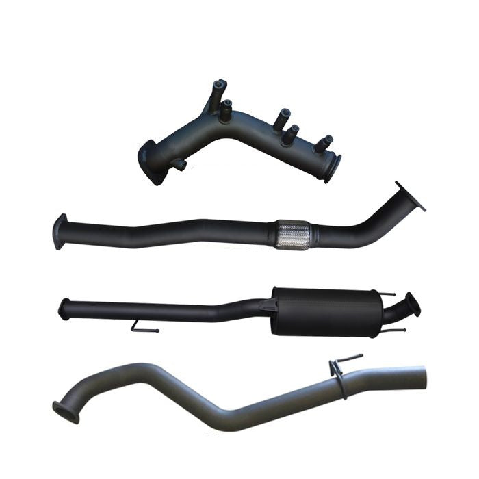 Manta | 3″ Turbo Back Exhaust System with Muffler No Cat | Toyota Hilux GUN126R 2.8L D4D Ute 2015–2025