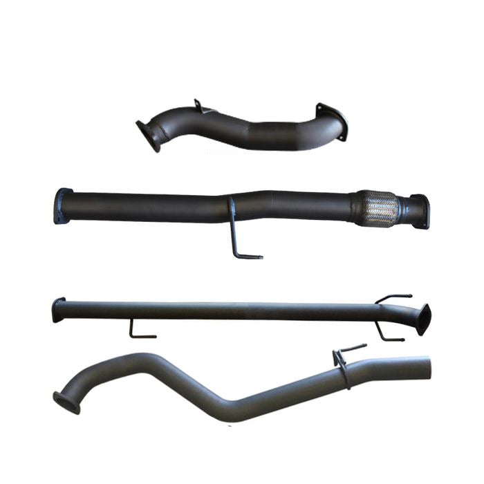 Manta | 3″ Turbo Back Exhaust System WOM Without Cat | Toyota Hilux KUN26R 3.0L D4D Ute 2005–2015