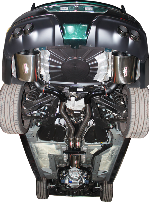 Manta | Twin 3″ Cat Back Exhaust with Muffler/Muffler | HSV VF V8 Clubsport Senator GTS Sedan 2013–2017