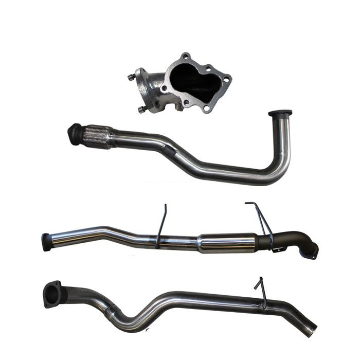 Manta | 3″ Turbo Back Exhaust with Centre Hotdog & Tail | Nissan Patrol GU 4.2L Turbo Diesel Wagon 1999–2015