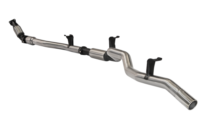 Manta | 3″ Turbo Back Exhaust System with Cat & Rear Hotdog | Toyota Landcruiser VDJ76 4.5L V8 Wagon 2007–2016