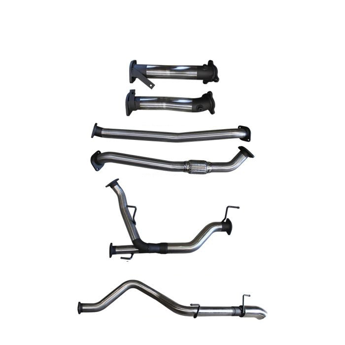 Manta | 2.5″ Dual into 3″ Turbo Back without Cats, No Mufflers & Dump Tip | Toyota Landcruiser VDJ200 2007–2015